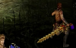 DLC武器の焔刃剣の強化前画像