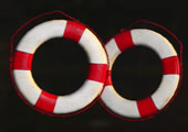 救命浮き輪の画像