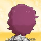 サンムーン男主人公の髪型ウェーブパーマ・髪色レッドの後ろ姿